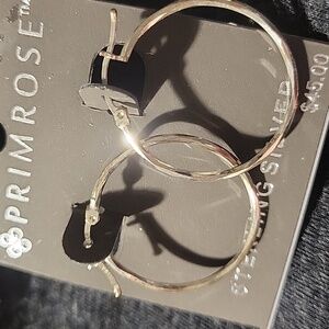 Sterling Silver Hoop Earrings